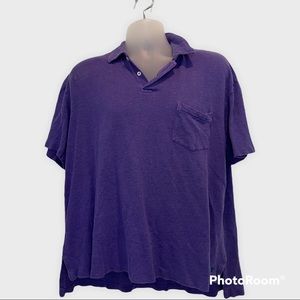 Polo by Ralph Lauren Mens Purple Polo